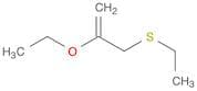 1-Propene, 2-ethoxy-3-(ethylthio)-