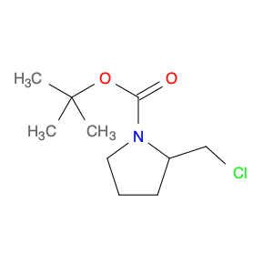 1-Pyrrolidinecarboxylic acid, 2-(chloromethyl)-, 1,1-dimethylethyl ester