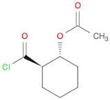Cyclohexanecarbonylchloride, 2-(acetyloxy)-, trans- (9CI)