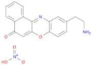 5H-Benzo[a]phenoxazin-5-one, 10-(2-aminoethyl)-, nitrate (1:1)