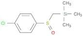 Benzene, 1-chloro-4-[[(trimethylsilyl)methyl]sulfinyl]-