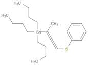 Stannane, tributyl[1-methyl-3-(phenylthio)-1,2-propadien-1-yl]-