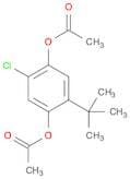 1,4-Benzenediol, 2-chloro-5-(1,1-dimethylethyl)-, 1,4-diacetate