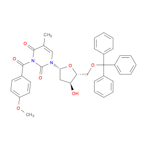 Thymidine, 3-(4-methoxybenzoyl)-5'-O-(triphenylmethyl)- (9CI)