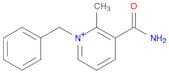 Pyridinium, 3-(aminocarbonyl)-2-methyl-1-(phenylmethyl)-