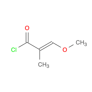 2-Propenoyl chloride, 3-methoxy-2-methyl-, (2E)-