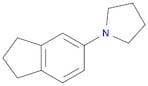Pyrrolidine, 1-(2,3-dihydro-1H-inden-5-yl)-