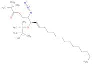 Propanoic acid, 2,2-dimethyl-, 2-azido-3-[[(1,1-dimethylethyl)dimethylsilyl]oxy]-4-octadecenyl est…