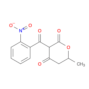 2H-Pyran-2,4(3H)-dione, dihydro-6-methyl-3-(2-nitrobenzoyl)-