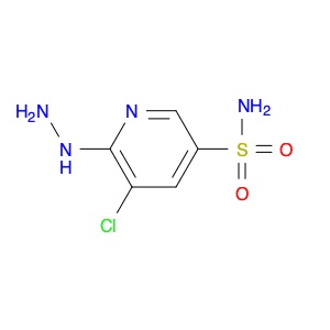 3-Pyridinesulfonamide, 5-chloro-6-hydrazinyl-