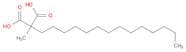 Propanedioic acid, 2-methyl-2-tetradecyl-