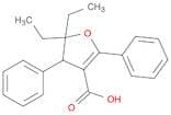 3-Furancarboxylic acid, 5,5-diethyl-4,5-dihydro-2,4-diphenyl-