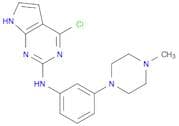 4-Chloro-N-(3-(4-methylpiperazin-1-yl)phenyl)-7H-pyrrolo[2,3-d]pyrimidin-2-amine