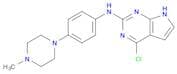 4-Chloro-N-(4-(4-methylpiperazin-1-yl)phenyl)-7H-pyrrolo[2,3-d]pyrimidin-2-amine