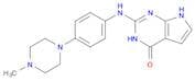 2-((4-(4-Methylpiperazin-1-yl)phenyl)amino)-3H-pyrrolo[2,3-d]pyrimidin-4(7H)-one