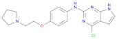 4-Chloro-N-(4-(2-(pyrrolidin-1-yl)ethoxy)phenyl)-7H-pyrrolo[2,3-d]pyrimidin-2-amine