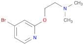 2-((4-Bromopyridin-2-yl)oxy)-N,N-dimethylethanamine