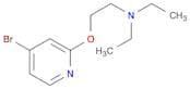 2-((4-Bromopyridin-2-yl)oxy)-N,N-diethylethanamine