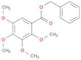Benzoic acid, tetramethoxy-, phenylmethyl ester (9CI)