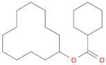Cyclohexanecarboxylic acid, cyclododecyl ester
