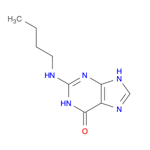 6H-Purin-6-one, 2-(butylamino)-1,9-dihydro-