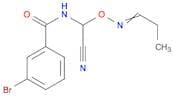 Benzamide, 3-bromo-N-[cyano[(propylideneamino)oxy]methyl]-