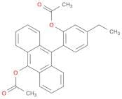 9-Anthracenol, 10-[2-(acetyloxy)-4-ethylphenyl]-, 9-acetate