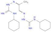 Hydrazinecarboximidamide, 2,2'-(1-methyl-1,2-ethanediylidene)bis[N-cyclohexyl- (9CI)