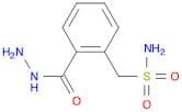 Benzoic acid, 2-[(aminosulfonyl)methyl]-, hydrazide