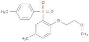 Benzene, 1-(2-methoxyethoxy)-4-methyl-2-[(4-methylphenyl)sulfonyl]-
