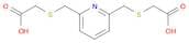 Acetic acid, 2,2'-[2,6-pyridinediylbis(methylenethio)]bis- (9CI)