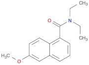 1-Naphthalenecarboxamide, N,N-diethyl-6-methoxy-