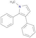 1H-Pyrrole, 1-methyl-2,3-diphenyl-