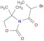 2-Oxazolidinone, 3-(2-bromo-1-oxopropyl)-4,4-dimethyl-