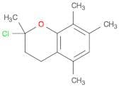 2H-1-Benzopyran, 2-chloro-3,4-dihydro-2,5,7,8-tetramethyl-