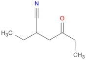 Hexanenitrile, 2-ethyl-4-oxo-