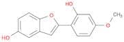 5-Benzofuranol, 2-(2-hydroxy-4-methoxyphenyl)-