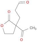 3-Furanpropanal, 3-acetyltetrahydro-2-oxo-