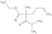 5-Hexenoic acid, 2-methyl-2-(2-methyl-1-oxopropyl)-, ethyl ester
