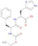 L-Histidine, N-[N-(ethoxycarbonyl)-L-phenylalanyl]- (9CI)