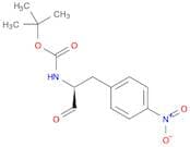 tert-Butyl (S)-(1-(4-nitrophenyl)-3-oxopropan-2-yl)carbamate