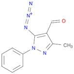 1H-Pyrazole-4-carboxaldehyde, 5-azido-3-methyl-1-phenyl-