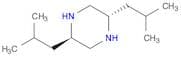 Piperazine, 2,5-bis(2-methylpropyl)-, trans- (9CI)