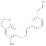 5-Benzofuranol, 2,3-dihydro-6-[3-[3-(2-hydroxyethyl)phenyl]-2-propen-1-yl]-