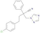 1H-1,2,4-Triazole-1-propanenitrile, α-[2-(4-chlorophenyl)ethyl]-α-phenyl-
