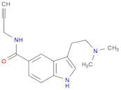 1H-Indole-5-carboxamide, 3-[2-(dimethylamino)ethyl]-N-2-propyn-1-yl-