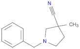 1-Benzyl-3-methylpyrrolidine-3-carbonitrile