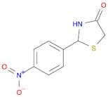 4-Thiazolidinone, 2-(4-nitrophenyl)-