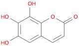 2H-1-Benzopyran-2-one, 6,7,8-trihydroxy-