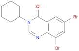 6,8-Dibromo-3-cyclohexylquinazolin-4(3H)-one